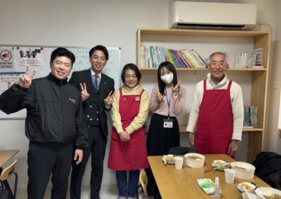 兵庫県神戸市　子ども食堂訪問